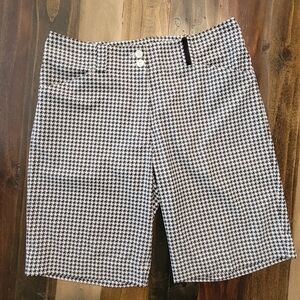 NIKE Golf Houndstooth Shorts Sz 6